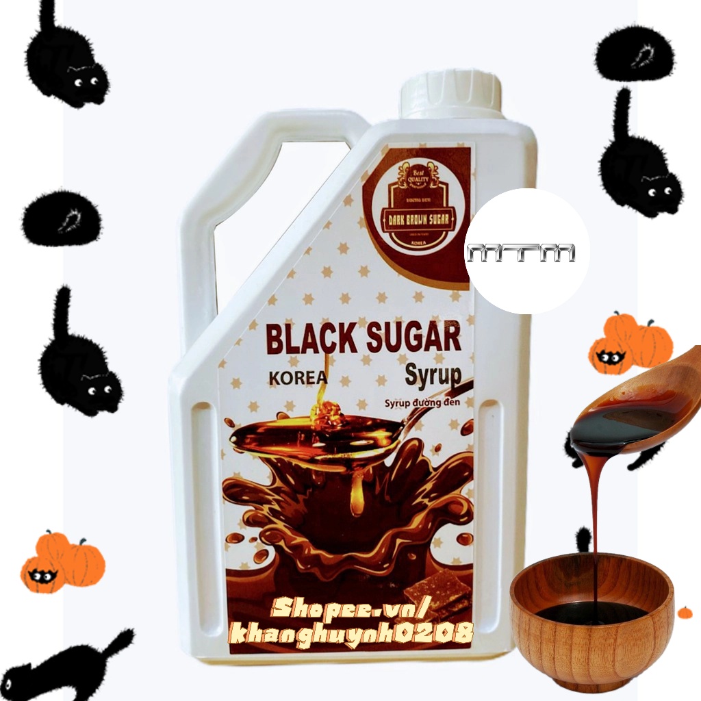 Siro Nước Đường Đen Hàn Quốc 2,5Kg