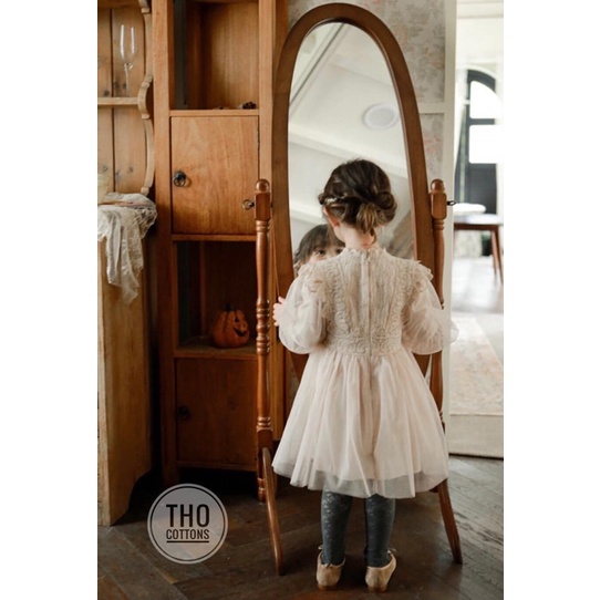 Váy cánh tiên Hàn Quốc bé gái siêu điệu đà