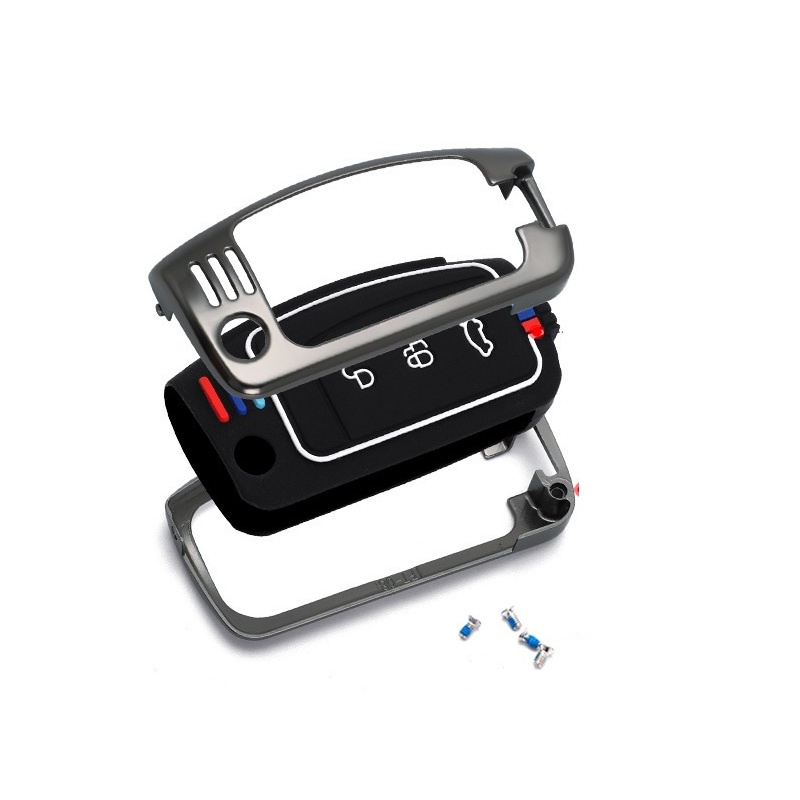 Ốp Chìa Khóa Xe Ford Fiesta Focus 2 Mondeo Ecosport Kuga Escape Hợp Kim Kẽm