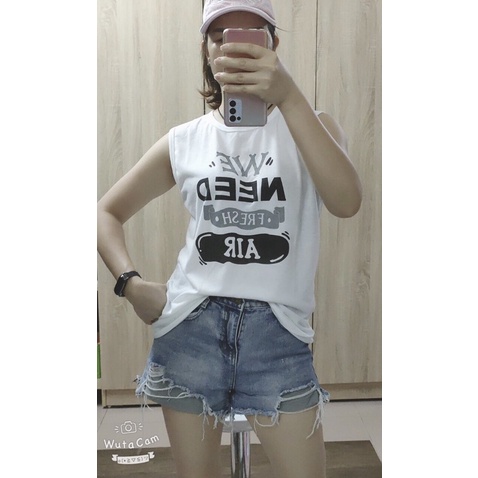 [XẢ KHO -UNISEX]-Áo 3 lỗ sát nách tanktop unisex xuất dư(ảnh tự chụp)