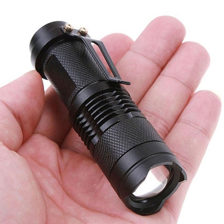 Đèn Pin UV Tia Cực Tím Có Chức Năng Zoo-M Pin AA/3200 Màu Đen UV Chuyên Dụng, Đèn Soi Huỳnh Quang