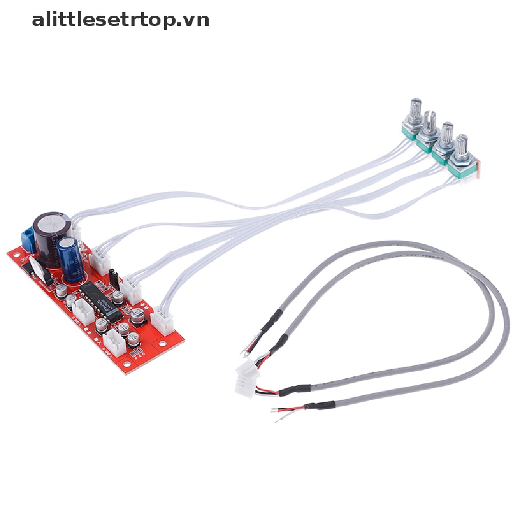 Bảng Mạch Chiết Áp LM1036 Cân Bằng Âm bass Mới