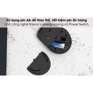 Chuột không dây Silent Rapoo M300 ( Like New )