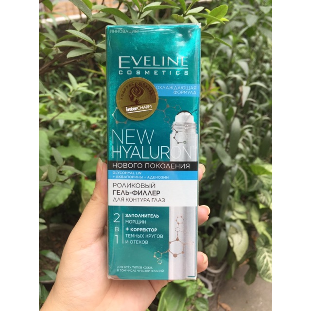 Lăn xoá nhăn vùng mắt eveline