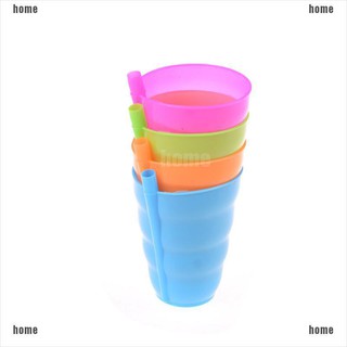 Bình Nước Có Ống Hút Thiết Kế Dễ Thương
