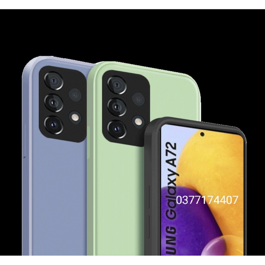 Ốp lưng dẻo màu KST Desing cho Samsung A32 4G, A52 5G, A72 5G chống bám bẩn, chống nước siêu đẹp Kt