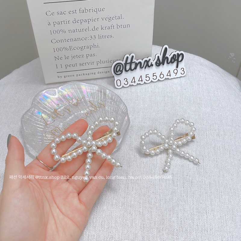 ẢNH THẬT KẸP TÓC NƠ NGỌC TIỂU THƯ CAO CẤP