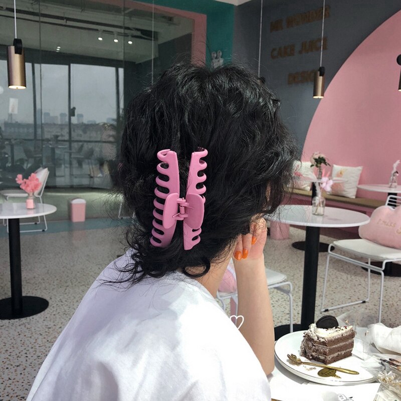 Kẹp tóc nhựa thời trang nữ tiện dụng chất lượng cao
