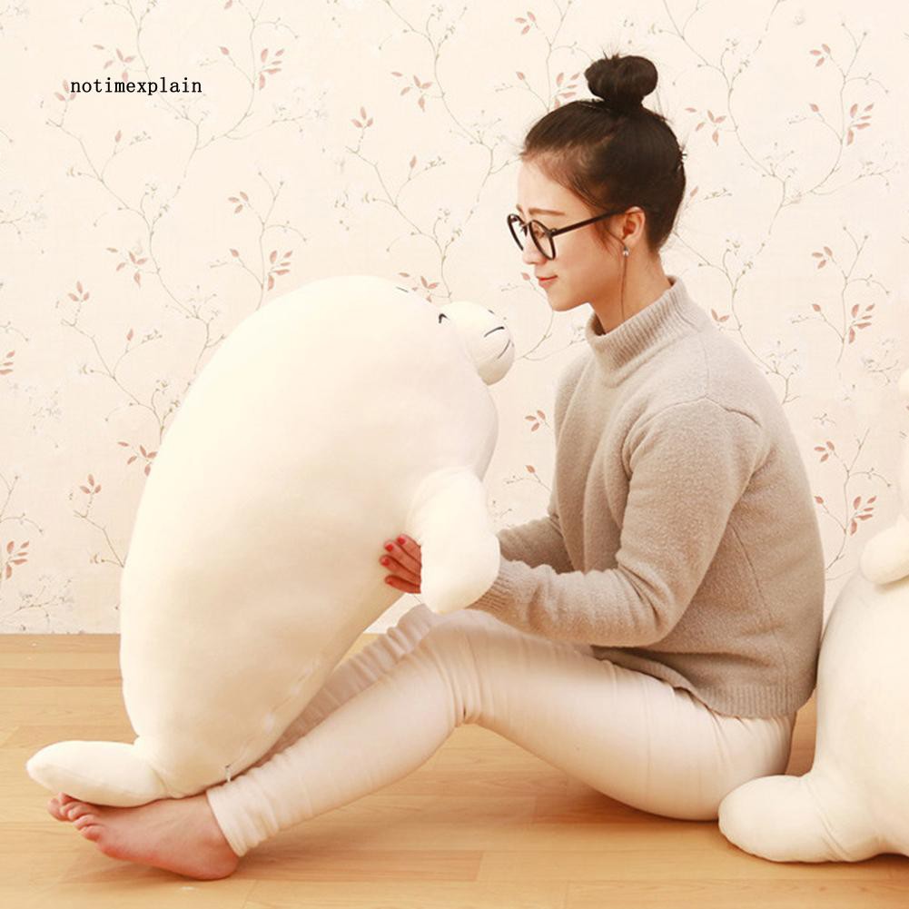 Gối nhồi bông dễ thương hình chú hải cẩu nhiều kích cỡ