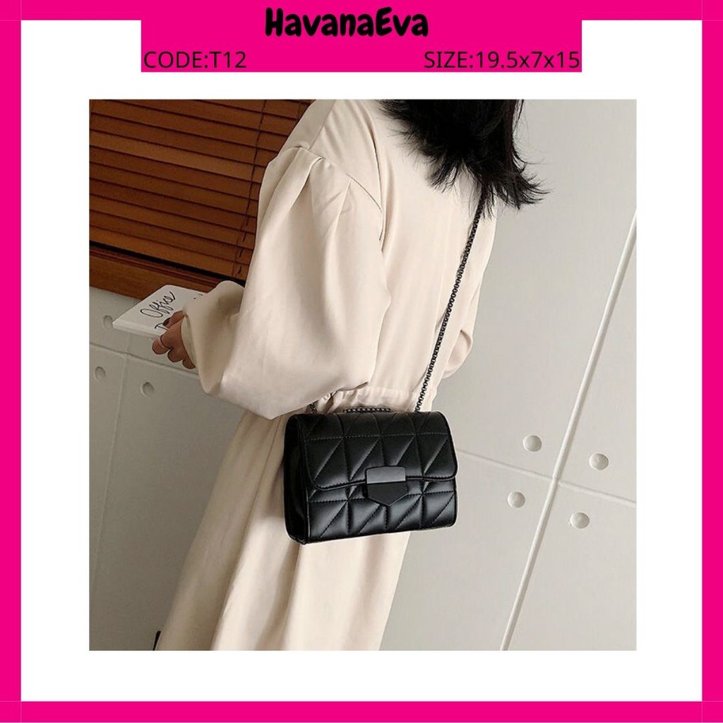 Túi Đeo Chéo Dành Cho Nữ Phong Cách Hàn Quốc T12 | BigBuy360 - bigbuy360.vn