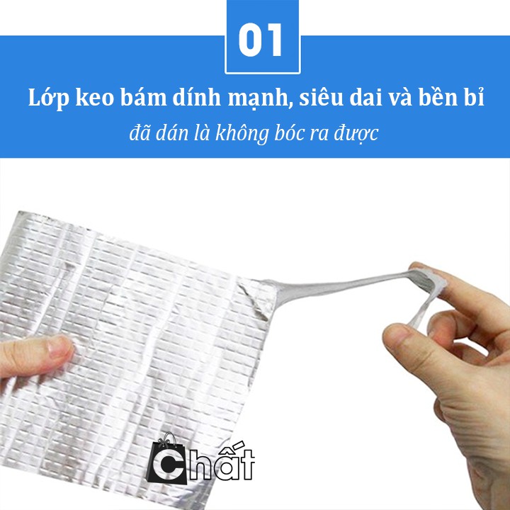 Keo dán chống thấm, vá vết nứt, vá lỗ hổng siêu dính