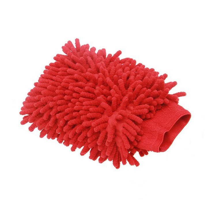 Găng tay rửa xe ô tô xe máy sợi Microfiber 2 mặt