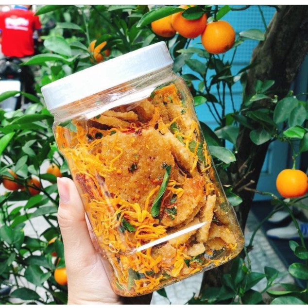 Cơm Cháy Lắc Khô Bò hủ Pet_300g_trathaomocsi