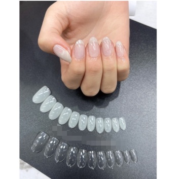 móng úp hsm tròn hạt na nhé ạ