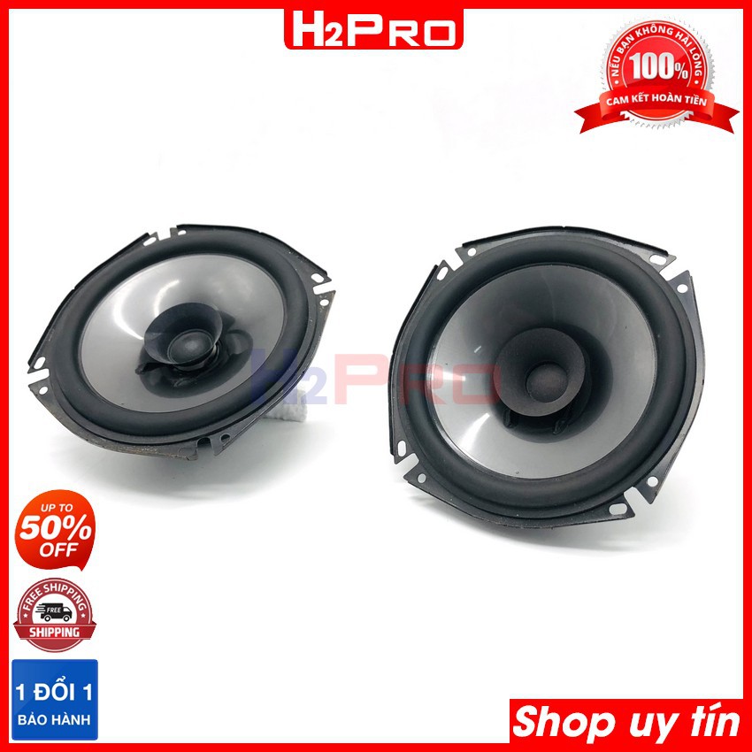 Đôi loa toàn dải bãi bass 14 H2Pro, vành 15.5cm, 60W-8 ôm, từ 80-côn 30.5mm, loa toàn giải xịn bass ấm, lời sáng (2 loa)