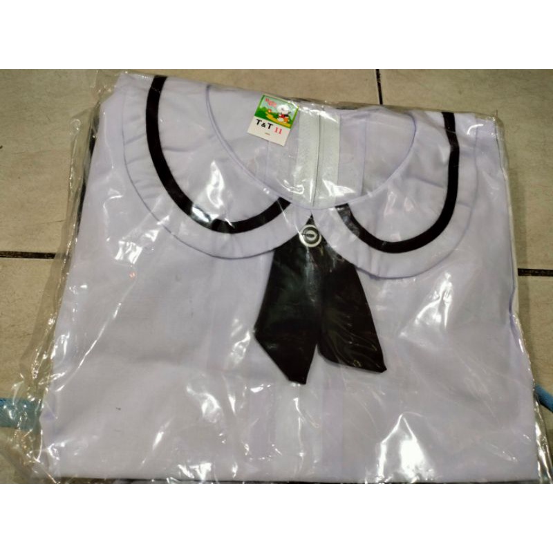 Bộ đầm học sinh bé gái.
