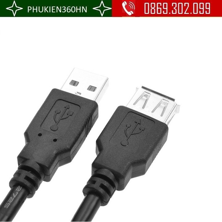 Dây nối dài  USB 1,5m AZ1.5