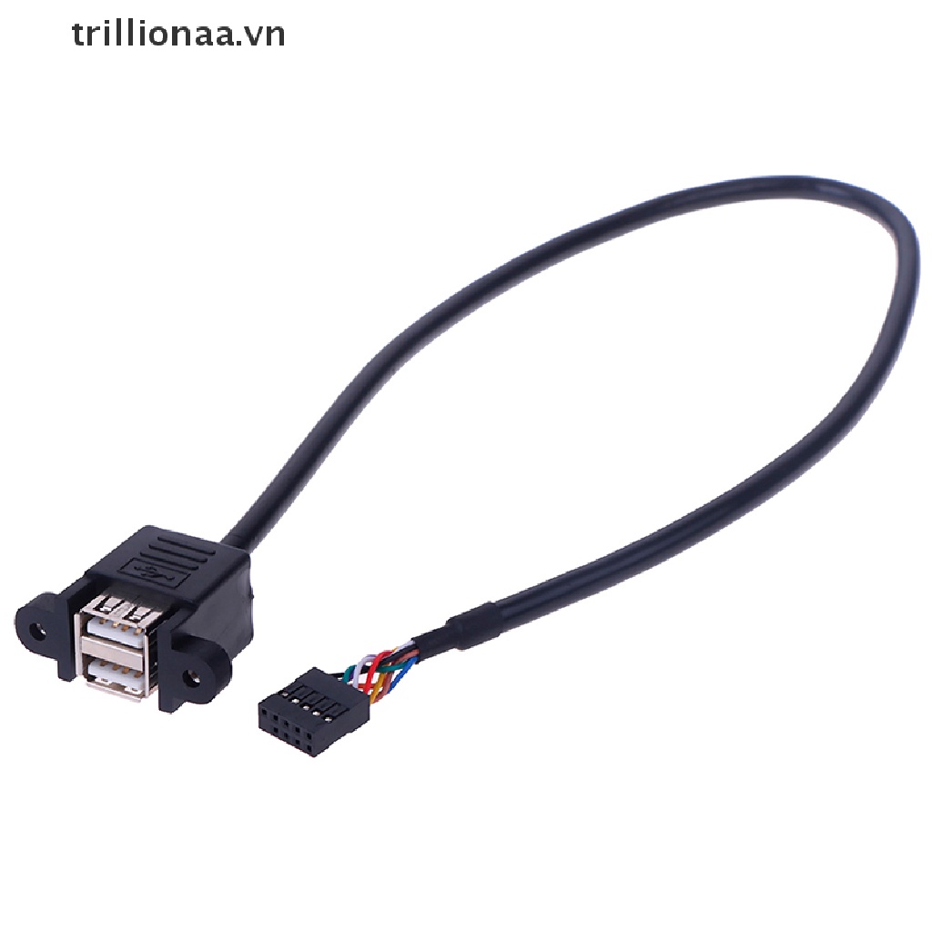 1 Cái Bo Mạch Chủ Mở Rộng 9 Pin Sang 2 Cổng USB 2.0 Cái