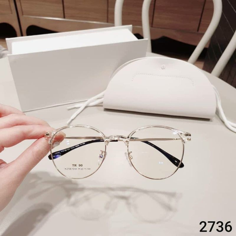 Kính Giả Cận Nữa Gọng Kim Loại | BigBuy360 - bigbuy360.vn