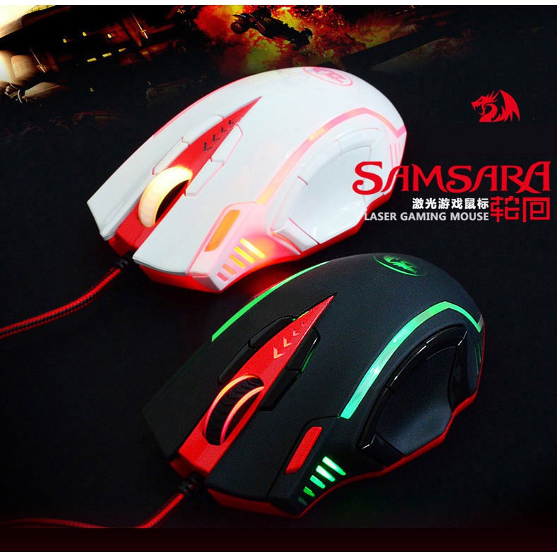 Chuột Chơi Game Redragon M902 Rgb 12400 Dpi 13 Nút Lập Trình