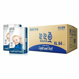 Bỉm tã quần bobofish combo m100, l92, xl84