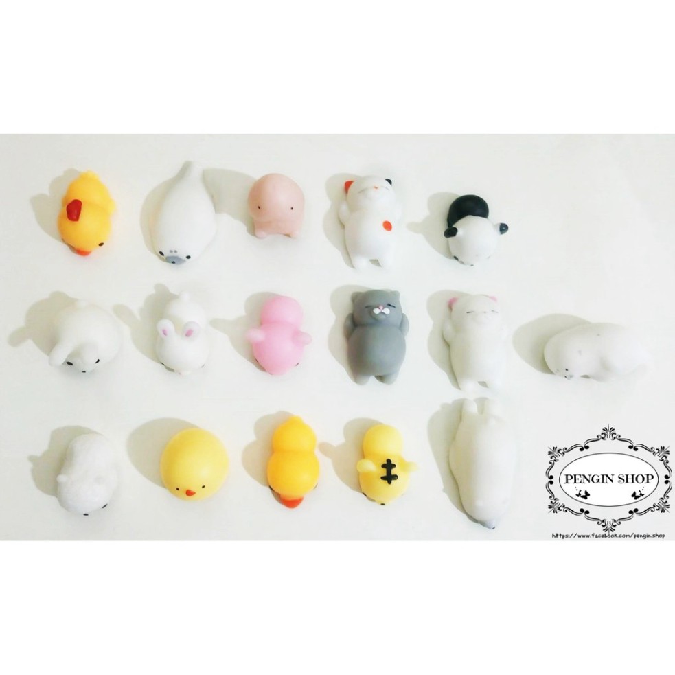 Ushihito (Mochi, Squishy, Ciu,..) CÓ HỘP, kèm hình thật