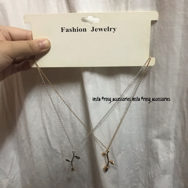 ROSY - DÂY CHUYỀN MẶT HOA HỒNG VINTAGE