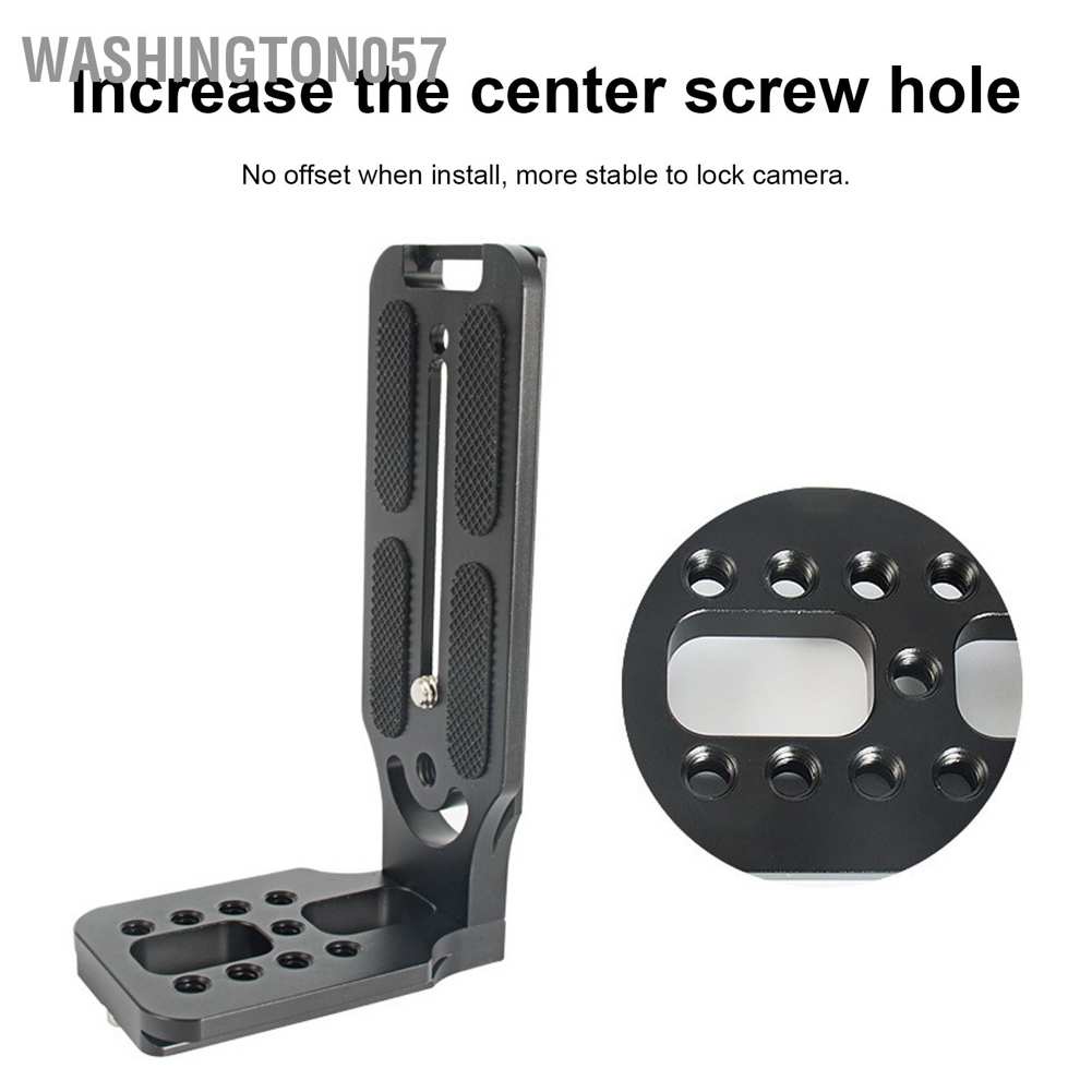 Hàng Hot Set tấm đế đỡ L130‑50 tháo nhanh camera chụp dọc hình chữ L washington057 Hàng giao ngay