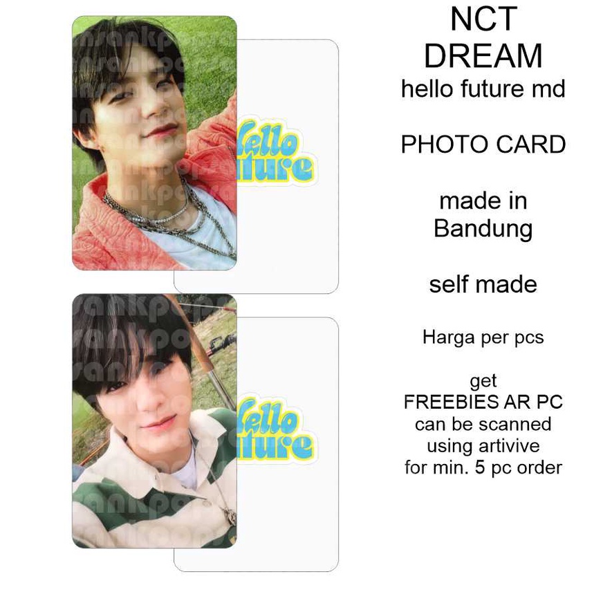Thẻ Hình Nhóm Nhạc Nct DREAM HELLO FUTURE MD
