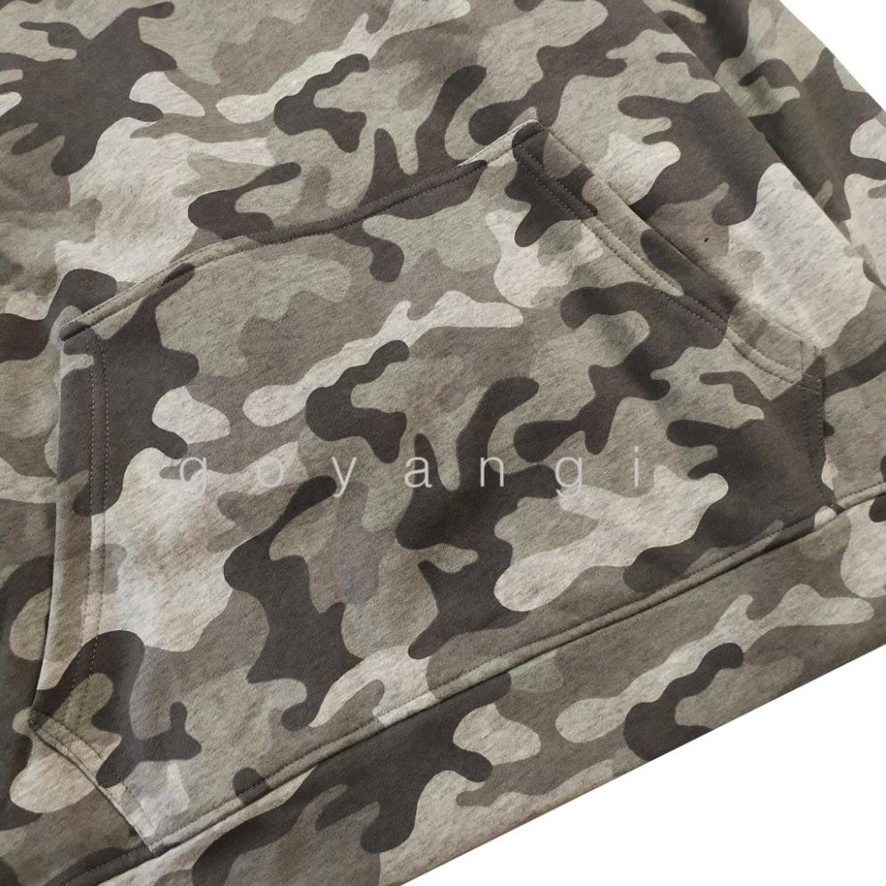 HOT SALE- Áo hoodie camo oversize Unisex phong cách Hàn Quốc - áo cực chất