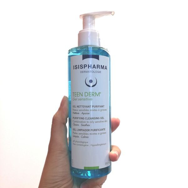 [Mã COS1904 giảm 8% đơn 300K] Gel rửa mặt da nhạy cảm giảm nhờn-ngừa mụn ISIS Pharma Teen Derm Gel Sensitive 250ml | BigBuy360 - bigbuy360.vn