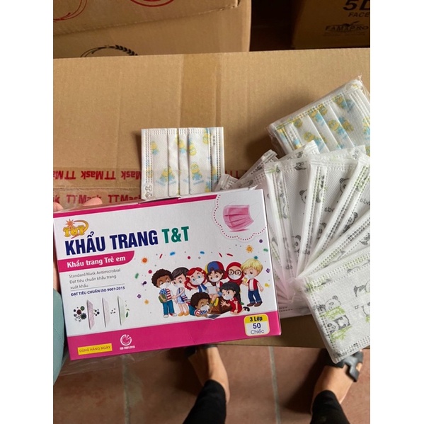 Khẩu trang y tế cho bé hộp 50 chiếc