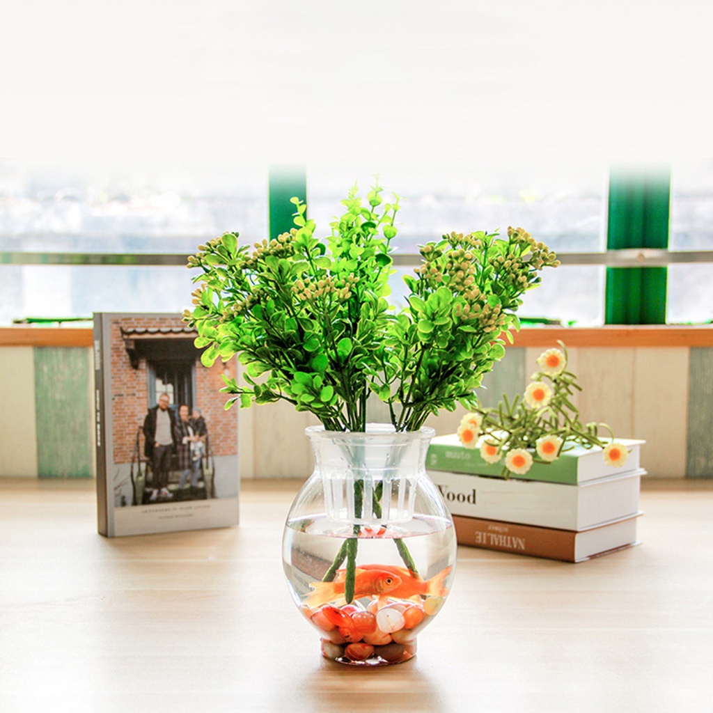 Bình Cắm Hoa Bằng Nhựa Trong Suốt Đa Năng Chất Lượng Cao