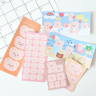 ⚡phát hiện chuyển phát nhanh ⚡miếng dán trang trí hình chú gấu dễ thương diy
