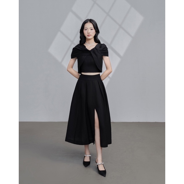 MEI TOP - Áo kiểu thắt nơ