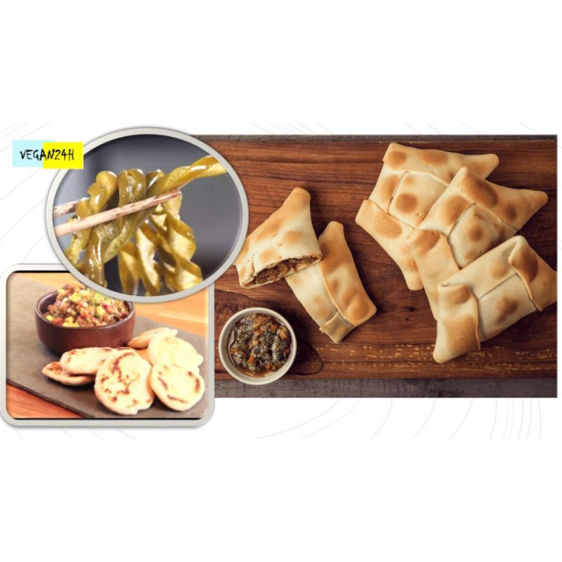 Rong biển Chile Tảo xoắn Chi Lê, tảo bẹ Nam Cực sấy khô Vegan24H  ngon lạ, cao cấp, sang trọng