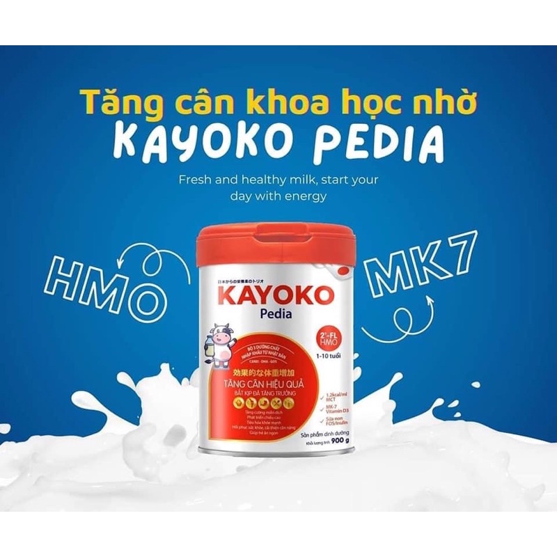 Sữa bột Kayoko Pedia công nghệ Nhật 900g