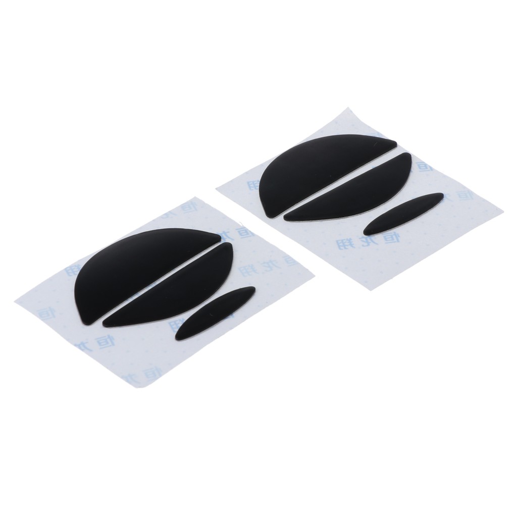 2Pcs Teflon 0.6mm Thickness Mouse Feet Mouse Skates For Logitech G5 G7