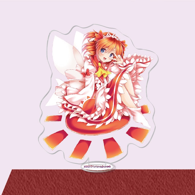 Standee IN HÌNH Touhou Project acrylic anime game mica chibi trang trí góc làm việc học tập