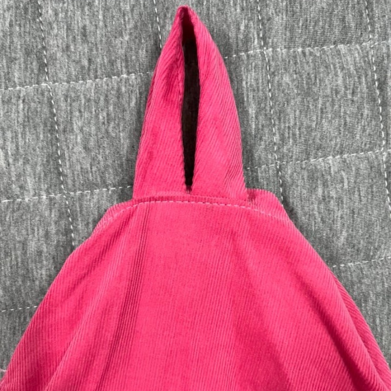 Vỏ Ghế Lười Hạt Xốp 3ii Home Hình Trái Lê Màu Hồng Size XL120x130cm L100x120cm M80x100cm Chất Liệu Vải Nhung Gân Cao Cấp