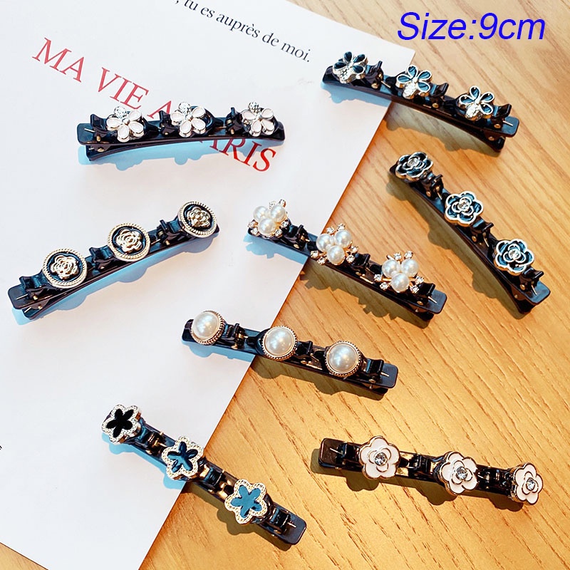 Kẹp Tóc Mái Đôi Thời Trang Cổ Điển Dễ Thương Dành Cho Nữ