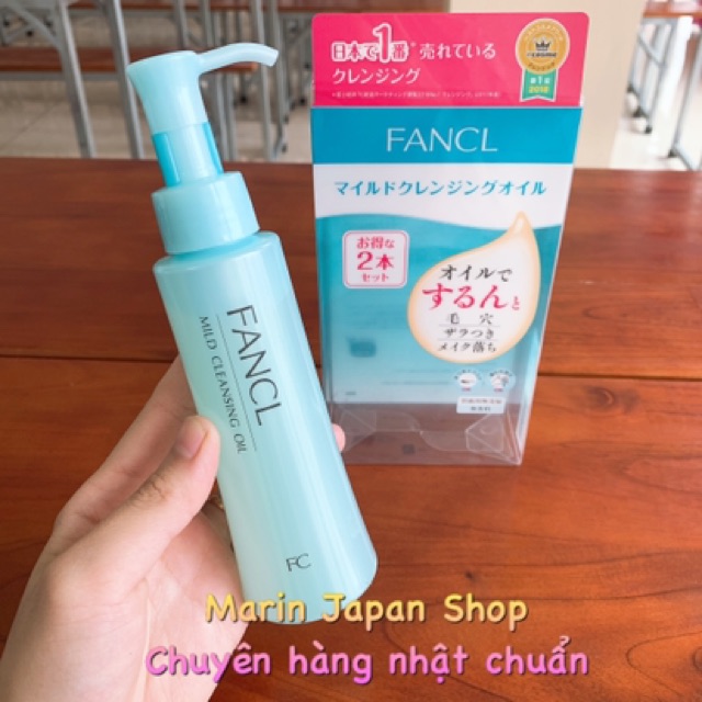 ( Sale 550k-&gt;399k) Dầu tẩy trang Mild Cleansing Oil Fancl Nhật Bản