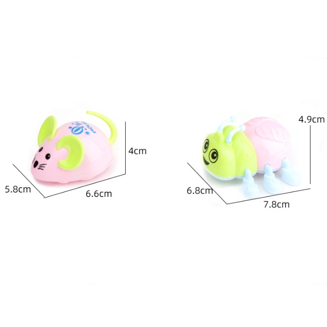 Đồ Chơi Trẻ Em Xe Đẩy Trớn Bánh Đà Hình Con Nhện Con Chuột thú vị