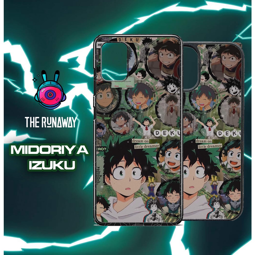Ốp điện thoại My Hero Academia: Midoriya by The Runaway cho Samsung, Iphone, Xiaomi, Vsmart, Iphone, Oppo, Huawei..