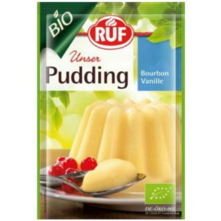 Pudding hữu cơ RUF vị vani, socola và vị hỗn hợp
