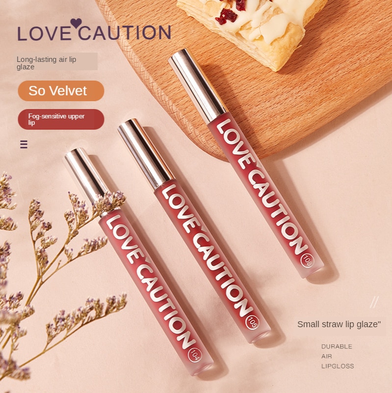 Son môi nhung nhám dễ lên màu chống thấm nươcx không phai bền lâu | BigBuy360 - bigbuy360.vn