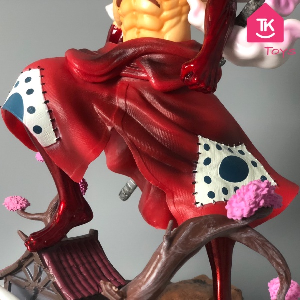 🔥Xả Lỗ 35cm🔥 Mô Hình Luffy Wano Đẹp Chi Tiết - Figure Nhân Vật Luffy Snaker Mann Gear 4 TOys - Mô Hình One Piece