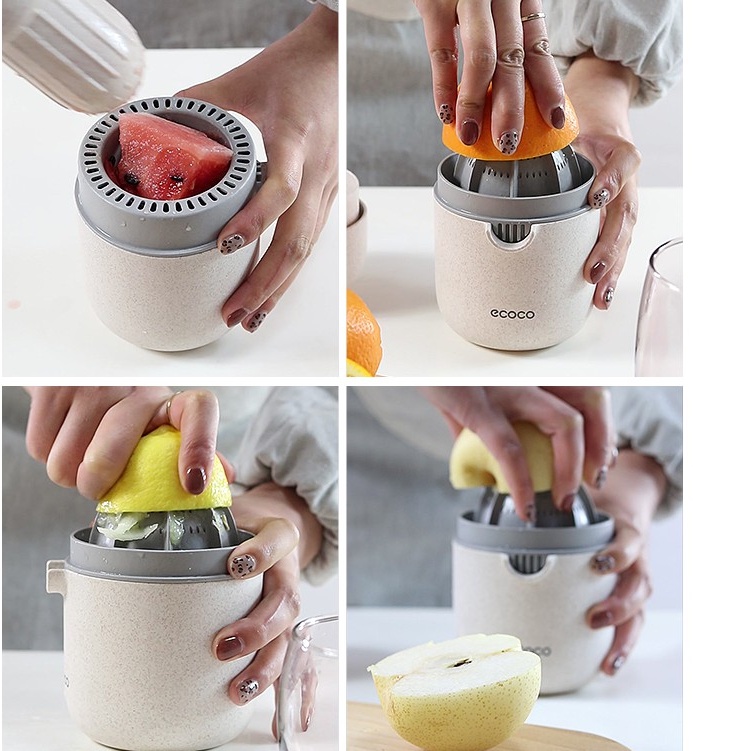 PVN25578 - Máy Vắt Cam Ngiền Hoa Qủa ECOCO Cao Cấp Có Nắp Đậy Chất Liệu Nhựa Cao Cấp Hàng Hiệu Nhập Khẩu Chính Hãng