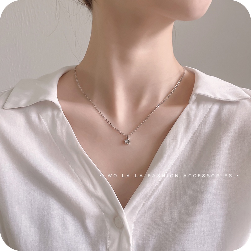 vòng cổ Hai Lớp Đính Hạt Ngọc Trai Xinh Xắn Cho Nữ