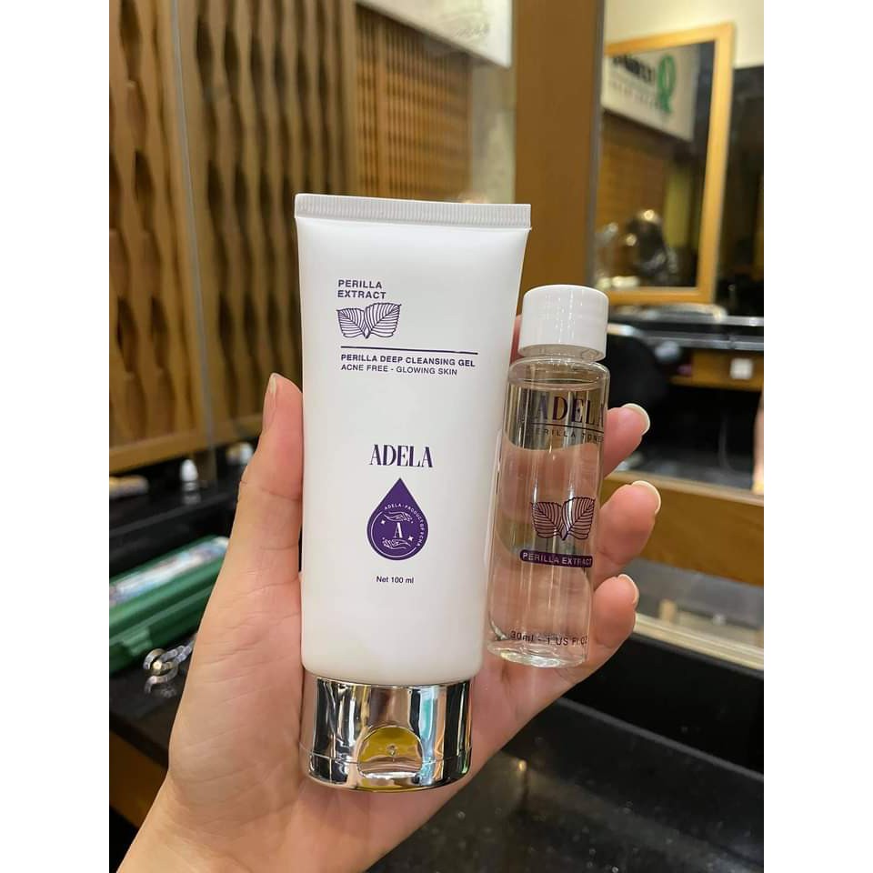 Sữa Rửa Mặt Tía Tô Adela (Rửa mặt sạch sâu - Tẩy Trang Dịu Nhẹ) | BigBuy360 - bigbuy360.vn